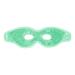 Milageto cooling gel mask hot cold compresses-eye mask eye cooling pads reusable gel pearl eye mask for eye pockets sleeping green