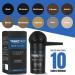 Trimzpro Signature Keratin Hair Fibres 14g - 10 Shades | Instant Thickening & Concealing Powder | Lock-In Tech for Natural Look & Durability | Hair Volumizer for Men & Women MEDIUM BLONDE - Buy Online on GoSupps.com