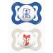 Mam S274 Supreme Pacifier 2-6 Silicone Blue 2 Pack