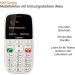 Gigaset GL390 White GSM - Senior Mobile Phone with SOS Button Large 2.2 Display & Easy-to-Use Keys | Compact Hearing Aid Compatible Cell Phone - Buy Online on GoSupps.com