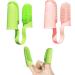 Dual Finger Toothbrush for Dogs 2 Packs Dog Toothbrush Kit 360 Surround Bristles For Easy Teeth Cleaning Double-Finger Toothbrush Dental Care For Puppies Cats And Small Pets