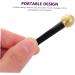 Mipcase Cuill res De Massage Oculaire En Alliage De Zinc 2 Pi ces T te Ronde Violet Et Noir Massage Professionnel Contour Des Yeux Outil Portable Pour Soins Quotidiens - Buy Online on GoSupps.com