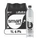 Glaceau smartwater Alkaline With Antioxidant 1 ltr bottles 6 pk 2 ct