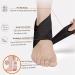 NELLHOMY Sport Ankle Brace for Men/Women(2 Pack) Adjustable Ankle Support Ankle Support for Plantar Fasciitis Relief Ankle Brace/Wrap for Sprained Ankle Achilles Tendon Recovery Sports(Black XL) X-Large Black - Buy Online on GoSupps.com