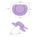 LittleForBig Adult Size Pacifier 3-Pack - Black Green Purple | Premium Comfort for All Adults - Shop Now! - Buy Online on GoSupps.com