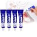 Zero Splash Bleach Pen Bleach Pen for Clothing Universal Indoor Non Toxic Paste Ultra Whiten Repair Clean Cream Graffiti Removal Waterproof Wall Stain 4Pcs