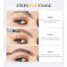 Eyebrow Pencil Quad-Tip Split Eyebrow Pencil Highly Effective Filler for a Long-Lasting Natural Wild Eyebrow Look Natural and Long-Lasting 5 Colors to Choose From (1) - Buy Online on GoSupps.com