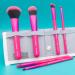 MODA Royal & Langnickel Travel Size Total Face Makeup Brush Set with Pouch Includes - Powder Foundation Angle Shader Smoky Eye Brow Liner and Pointed Lip Brushes Pink - Buy Online on GoSupps.com