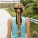 4pcs Hair Bows for Women Ribbon Long Tail Bowknot Hair Clips Elegant Tassel Hair Bow Clips Ponytail Holder Hair Accessories - Buy Online on GoSupps.com