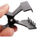 Pack of 6 Butterfly Hairdresser Clamp Salon Clips Grips - Buy Online on GoSupps.com