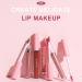 2pc Lip Liner Pencil and Lipstick Set - Waterproof Matte Lip Crayon Kit for Long Lasting, High Pigmented Lip Colors - Makeup Gift for Women - Buy Online on GoSupps.com