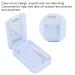 Blue Contact Lens Holder & Case with Mirror & Tweezers - Travel-Friendly Compact Perfect for Home & Outdoor Use - Buy Online on GoSupps.com