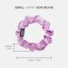 BasicSense Luxurious Mulberry Silk Hair Scrunchies - Set of 3 Skinny Large Scrunchies in Purple Assortment - Buy Online on GoSupps.com
