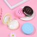 Shop NFEGSIYA Pink Cookie Contact Lens Case - Double Holder for Eye Care - Stylish & Functional Lens Container - Buy Online on GoSupps.com