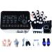 Finger Rehab Training Device Rehabilitation Robot Finger Orthoses Hand Stroke Hemiplegia Rehabilitation Training Equipment for Arthritis Wrist Pain Relief & Finger Numbness Left Large