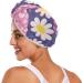 Beautiful Daisy Petals Cartoon Dinosaur Hair Towel 2 Pack | Super Absorbent Quick Dry Turbans for Women & Girls - Ideal Hair Drying Solution - Buy Online on GoSupps.com