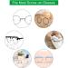 Lahviuu Silicone Nose Pads Kit 25 Pairs for Glasses Repair & Comfort - Buy Online on GoSupps.com