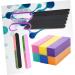 Beavorty 1 Set Nail Block Shiner Mini Nail Brush Buffing Block Nail buffers Nail polishing Block Nail File kit fingernail Buffer Cleaning Tool Cleaning kit Nail Files Manicure 18x4cm - Buy Online on GoSupps.com