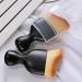 Angled Flat Face Brush Foundation Brush Contour Brush Blush Brush with Dust Cap - 1 Count (with cap) - Buy Online on GoSupps.com