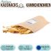Petlove Rabbit Ears Kausnack for Dogs & Cats - 100% Natural Low-Fat Dental Treats (300g) - Buy Online on GoSupps.com