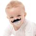 Yajimsa Baby Pacifier - Perfect Baby Shower Gift for Boys & Girls | Silicone Design for Teething | Funny Curly Beard Baby Toy - Buy Online on GoSupps.com