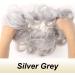 JJstar 2PCS Messy Bun Hair Pieces in Silver Grey - High Heat Resistant Synthetic Fiber Scrunchies for Women and Girls - Buy Online on GoSupps.com