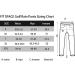 Fit Space Golf Climastorm Waterproof Rain Pants - Black Pro Medium | 20K Lightweight Performance Sporty Trousers - Buy Online on GoSupps.com