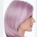 BGHJUE African Short Pink Lace Front Human Hair Wig for Black Women - Pre Plucked Brazilian Remy Hair - Buy Online on GoSupps.com