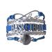 Infinity Collection Basketball Bracelet- Blue and Silver Charm Bracelet- Basketball Jewelry - Basketball Gift