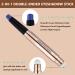 Blue Eyeshadow Stick - Cream Shimmer Glitter Palette - Waterproof Long Lasting Highlighter Stick for Multi-Dimensional Midnight Blue Eyes - Buy Online on GoSupps.com