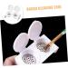 FRCOLOR Nail Art Brush Cup Acrylic Liquid Holder Soaking Bowl for Acrylic Nails Monomer Bowl with Lid Nail Dappen Dish Monomer Holder Stainless Steel Manicure Pen Washing - Buy Online on GoSupps.com
