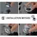 8-Piece Stove Switch Protection Set | Child Lock Covers for Gas Stove Knobs | Oven Safety for Kids | Transparent Protective Covers | Ideal for Cookware - Buy Online on GoSupps.com