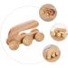 Healeved Wood Roller Massage Device - Handheld Body Massager for Legs & Back Relief | Anti-Roller & Portable Wooden Massage Stick - Buy Online on GoSupps.com