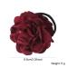 Colorful Handmade Flower Hair Loops - 8 Elastic Hair Ties for Women & Girls | Ponytail Holders & Narrow Hair Bands - Buy Online on GoSupps.com