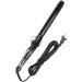 Hair Curling Wand Adjustable Temperature Curling Iron Portable Multifunctional for Home Travel (Black) - Buy Online on GoSupps.com