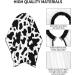 Buy Professional Haircut Cape | Blue Elephants & Cow Print Hairdressing Apron Adjustable Snap Closure - Buy Online on GoSupps.com