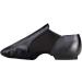 Linodes Jazz Dance Shoes - Tent Leather Slip-on for Women and Men - Black, Size 8 Women/7.5 Men - Buy Online on GoSupps.com