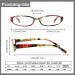 Cojwis 4 Pack Stylish Women's Reading Glasses - HD Clear Lens 3.5x Magnification Multi-Color Options - Buy Online on GoSupps.com