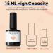 Modelones 15ml Gel Nail Polish - Soft Light Orange Pastel for Spring & Summer | Long-Lasting Shellac for UV/LED Lamps | Perfect for French Manicure - Buy Online on GoSupps.com