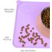 Toplory Waterproof Non-Slip Silicone Feeding Mat for Dogs & Cats - 53x37cm Purple Bowl Pad - Buy Online on GoSupps.com
