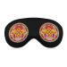 Coat Arms of Bhutan Sleep Mask Eye Cover for Sleeping Blindfold with Adjustable Strap Blocks Light Night Travel Nap for Men Women