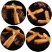 Beavorty Footprint Wood Massage Tools - 1 Piece Foot Massage Balls & Body Gua Sha for Relaxation - Thai Wood Handheld Massager - Buy Online on GoSupps.com