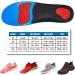 Arch Support Insoles for 220lbs Flat Feet | Plantar Fasciitis Relief | Orthotic Inserts L Men 11-12.5/Women 12-13.5 Blue - Buy Online on GoSupps.com