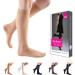 mediven Sheer & Soft for Women 20-30 mmHg - Closed Toe Leg Circulation Knee High Compression Stockings for Women Sheer Leg Support Compression Hosiery V Natural