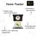 Online Quality Store herbal powder combo for hair and face (Neem powder) - Buy Online on GoSupps.com