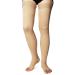 +MD Thigh High Graduated Compression Stockings Open-Toe 23-32mmHg Firm Medical Support Socks for Varicose Veins Edema Spider Veins Thin Nudes Nude S