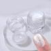 TQUXNGA White Chrome Nail Powder Shimmered Chrome Pigment Powder Mirrored Effect Nails Art Powder for Manicures Decorations - Buy Online on GoSupps.com