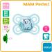 MAM Skin Soft Silicone Pacifier Set for Boys | 0-6 Months | 4 Pack with Sterilized Transport Boxes - International Shipping Available - Buy Online on GoSupps.com