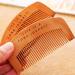 1Pcs Natural Peach Wood Comb - Head Massage & Hair Care Beauty Tool | V4U7 - Buy Online on GoSupps.com