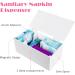 Chengfu Acrylic Magnetic Sanitary Napkin Container - Women's Bathroom Pad Holder for Period Use - White - Buy Online on GoSupps.com